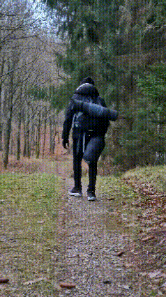 Hiking Camping GIF