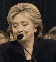 Hillary Clinton Smile GIF