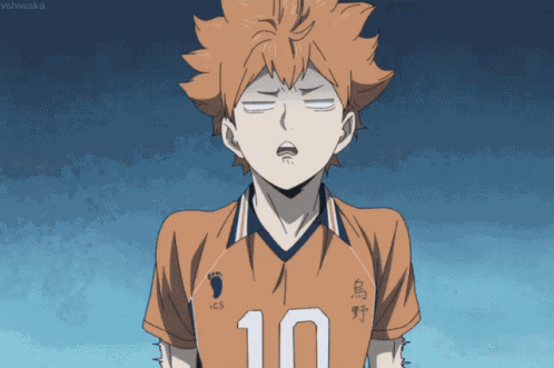 Hinata Shouyou Hinata Goosebumps GIF