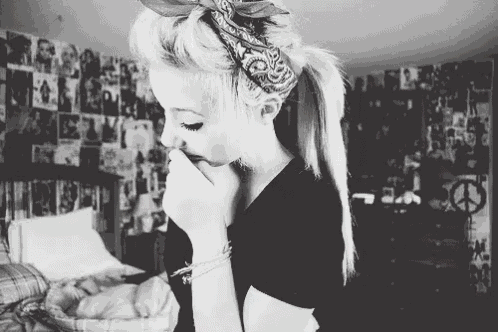 Hipster Girl GIF