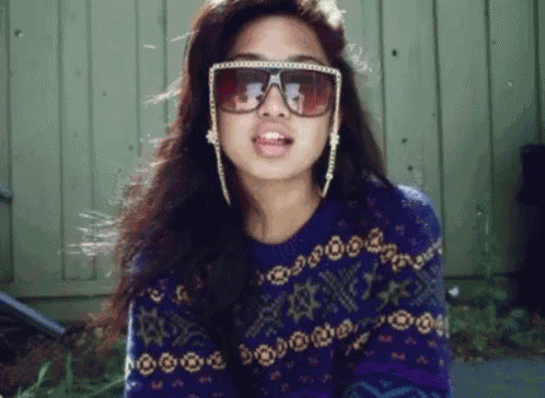 Hipster Girl GIF