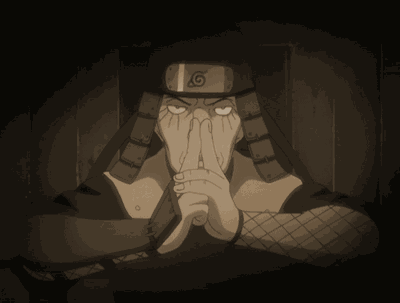 Hiruzen Summoning Jutsu GIF