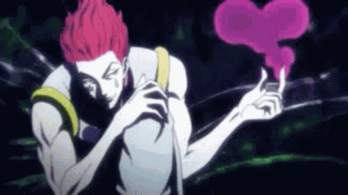 Hisoka Heart GIF