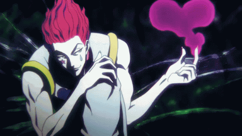 Hisoka Morow Heart GIF
