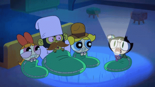 Historias De Miedo Las Chicas Superpoderosas GIF