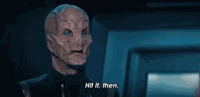 Hit It Then Right Saru GIF