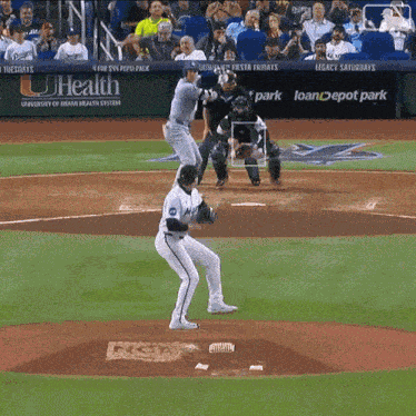 Hitting The Ball Major League Baseball GIF