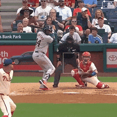 Hitting The Ball Major League Baseball GIF