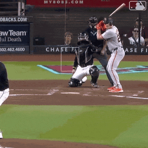 Hitting The Ball Major League Baseball GIF