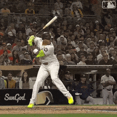Hitting The Ball Major League Baseball GIF