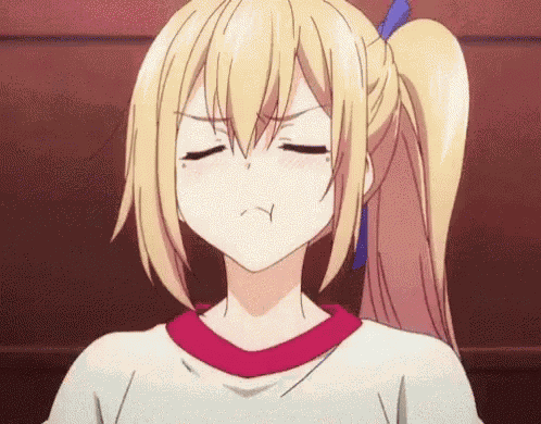 Hmph Anime Girl Tsundere Anime GIF