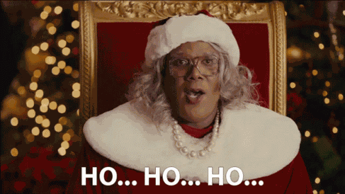 Ho Ho Ho Mrs Clause GIF