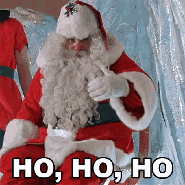 Ho Ho Ho Santa Claus GIF