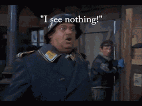 Hogans Heroes Sergeant Schultz GIF