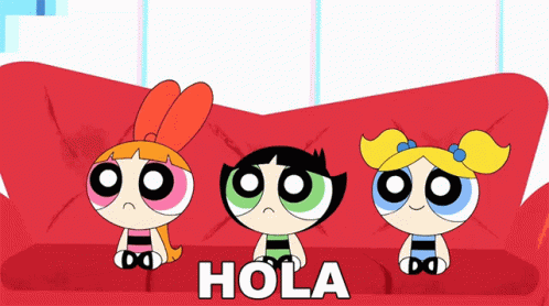 Hola Burbuja GIF