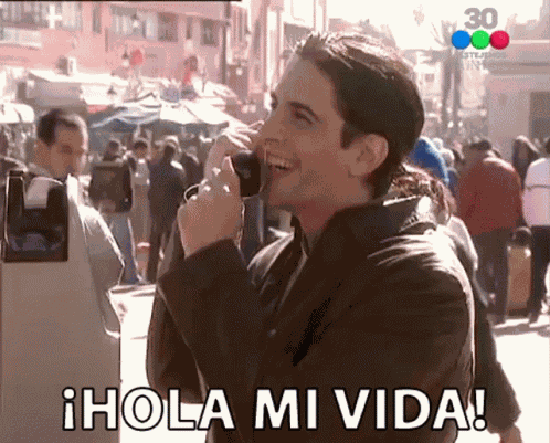 Hola Mi Vida Pablo Echarri GIF