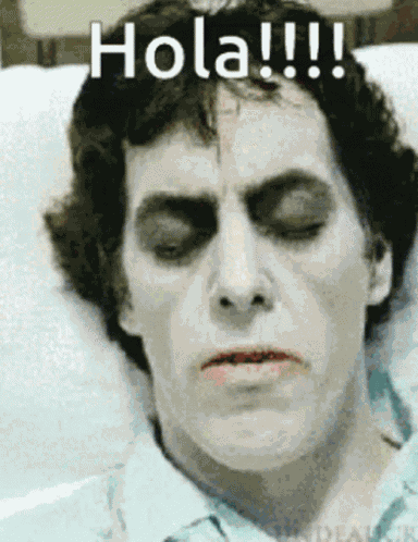 Hola Scary GIF