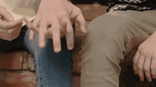 Hold Hands Dating GIF