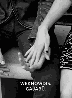 Holding Hands Couple GIF