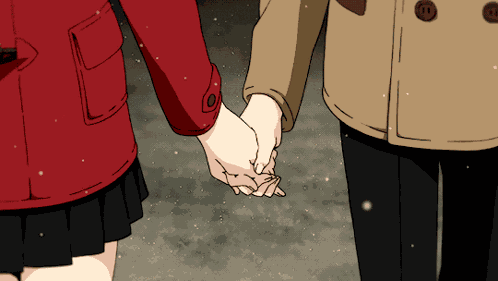 Holding Hands GIF