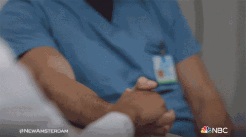 Holding Hands New Amsterdam GIF