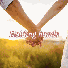 Holding Holding Hands On The GIF