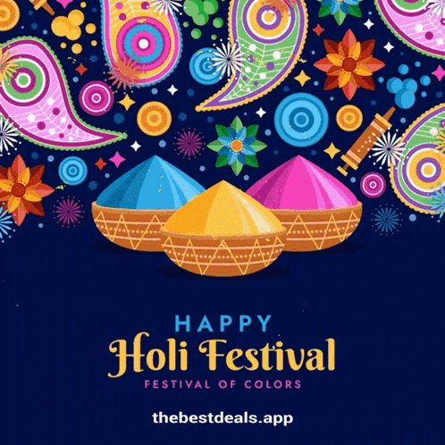 Holi Festival GIF