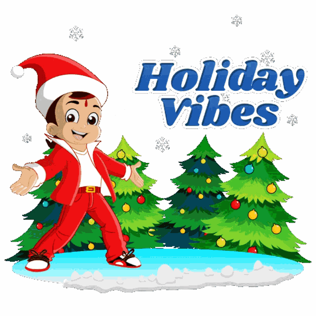Holiday Vibes Chhota Bheem GIF