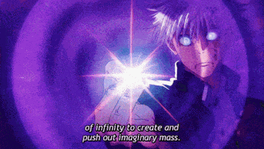 Hollow Purple Gojo GIF