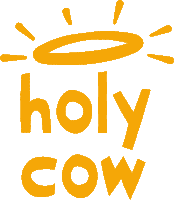 Holy Cow Cow Sticker