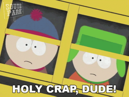 Holy Crap Dude Kyle Broflovski GIF