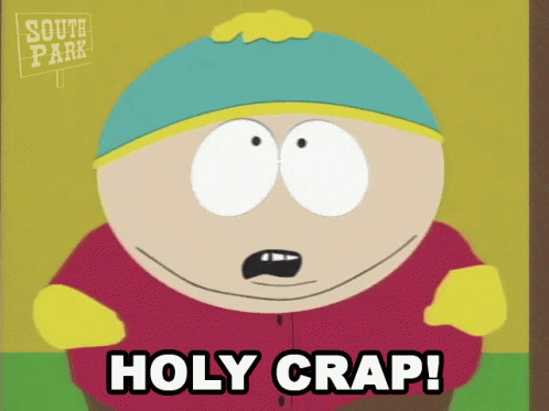 Holy Crap Eric Cartman GIF