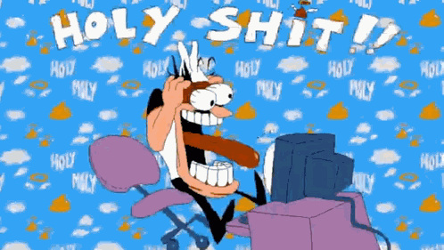 Holy Crap Pizza GIF
