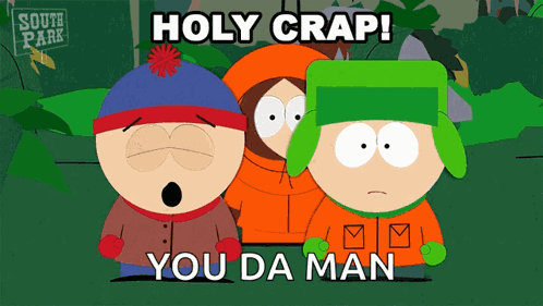 Holy Crap Stan Marsh GIF
