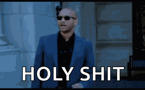 Holy Shit Shades Off GIF