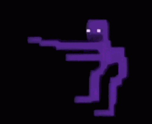Hombre Morado Bailando GIF