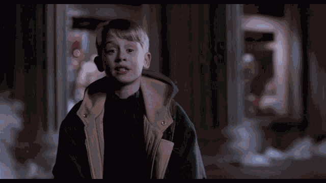 Home Alone Smile GIF