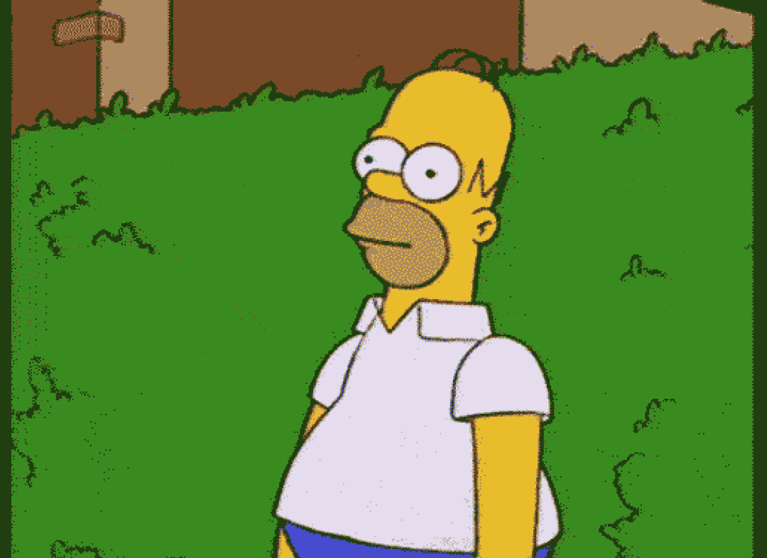 Homer Disappearing GIF