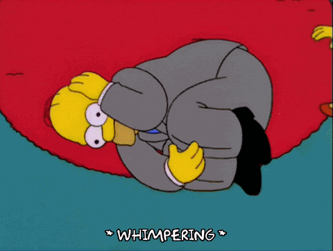 Homer Fetal Position GIF