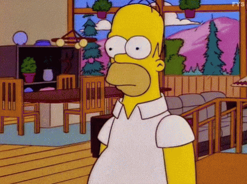 Homer Huh GIF