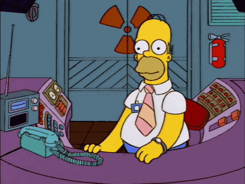 Homer Nodding Simpsons GIF