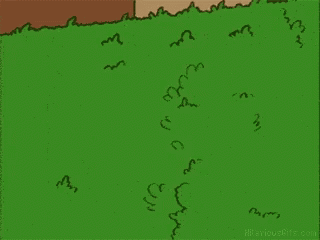 Homer Simpson Bush GIF
