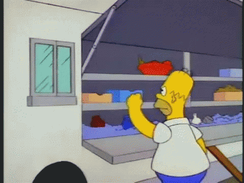 Homer Simpson Demand GIF