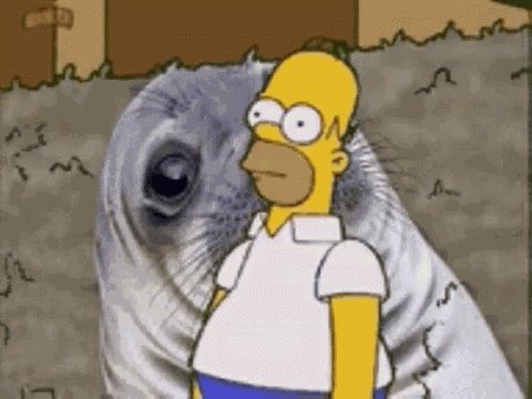 Homer Simpson Disappear GIF