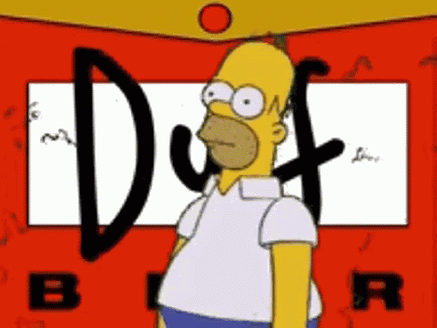 Homer Simpson Disappear GIF