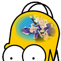 Homer Simpson Homer Sticker