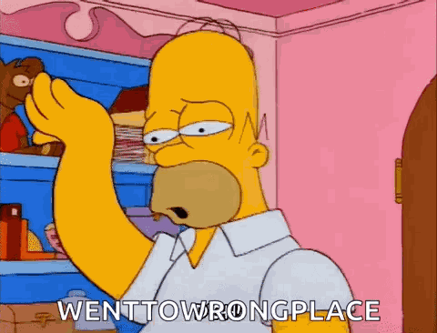 Homer Simpson Les Simpson GIF