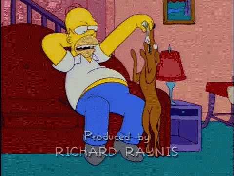 Homer The Simpsons GIF