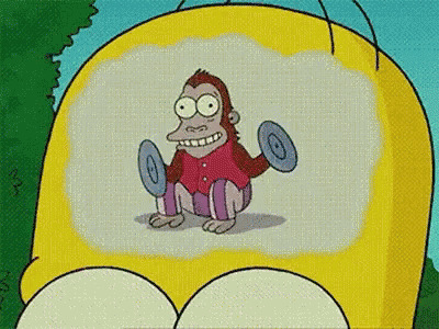 Homer The Simpsons GIF