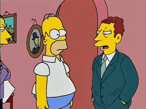 Homers Shadow GIF
